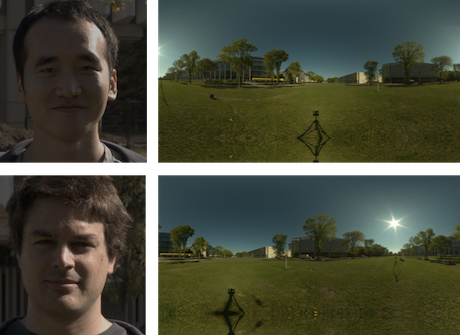 Faces and lighting HDR database